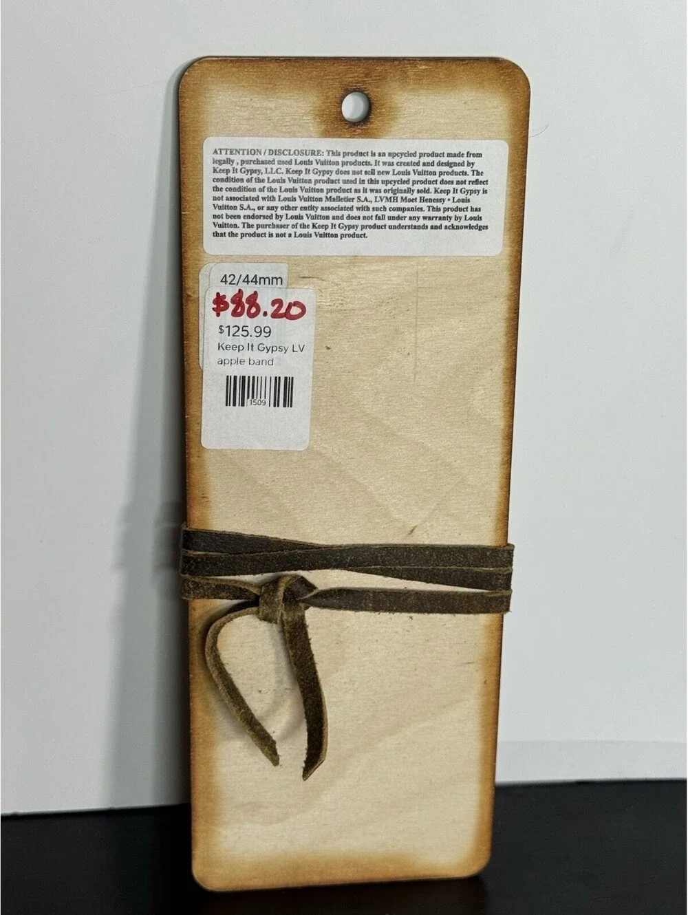 Repurposed Louis Vuitton Apple Watch Band 42/44